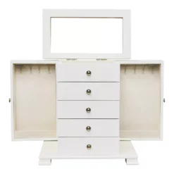 Contemporary White Jewelry Box -US Storage Furniture Sales 5941691 ALT2