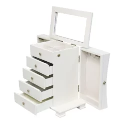 Contemporary White Jewelry Box -US Storage Furniture Sales 5941691 ALT3