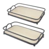 Stonebriar Collection Decorative Rectangular Tray Table Decor 2-piece Set -US Storage Furniture Sales 6005797