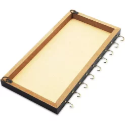 Floral Hanging Jewelry Organizer, It's A Good Day To Be Happy (14 X 8 X 1 In) 9 Floral Hanging Jewelry Organizer, It's A Good Day To Be Happy (14 X 8 X 1 In) -US Storage Furniture Sales 6094789 ALT3