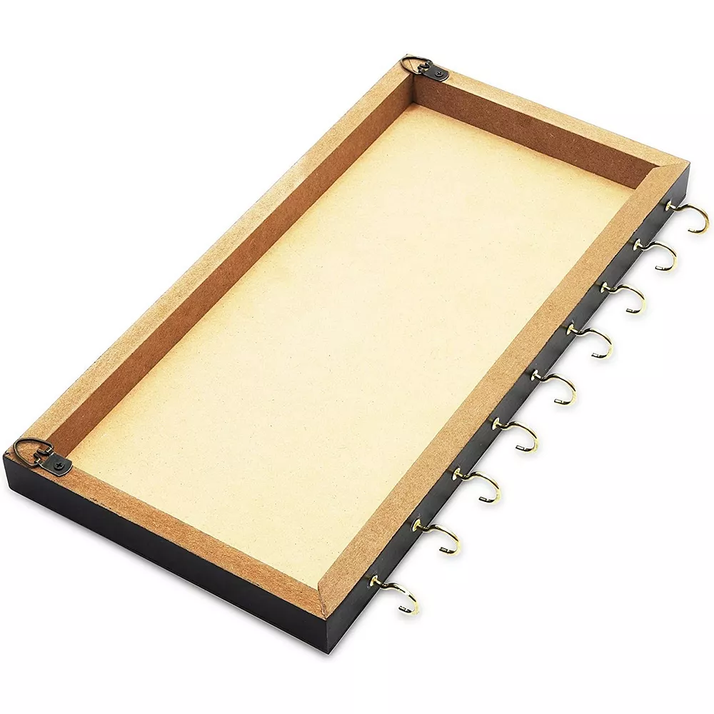 Floral Hanging Jewelry Organizer, It's A Good Day To Be Happy (14 X 8 X 1 In) 6 Floral Hanging Jewelry Organizer, It's A Good Day To Be Happy (14 X 8 X 1 In) - Image 4