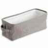 Juvale Grey Fabric Bathroom Storage Bin (16 X 6 X 5.5 Inches) -US Storage Furniture Sales 6096686