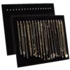 2 Pack Jewelry Display Boards With Hooks, Black Velvet Boutique Necklace Stands For Pop Up Shop (14.6 X 11.9 X 4.5 In) -US Storage Furniture Sales 6106516