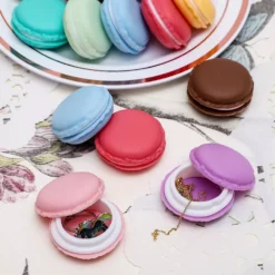 Macaron Storage Containers For Jewelry, Cute Travel Pill Case (1.7 In, 16 Pack) 8 Macaron Storage Containers For Jewelry, Cute Travel Pill Case (1.7 In, 16 Pack) -US Storage Furniture Sales 6106540 ALT2