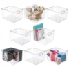 MDesign Storage Organizer Bin With Handles For Cube Furniture - 8 Pack