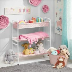 MDesign 3-Tier Kids Toy Box Storage Organizer Cart -US Storage Furniture Sales 6149950 ALT2