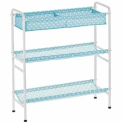 MDesign 3-Tier Kids Toy Box Storage Organizer Cart