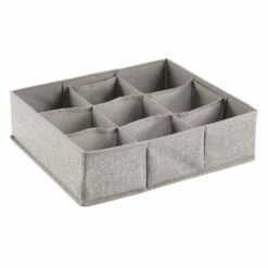 MDesign Fabric 9 Section Drawer/Closet Storage Organizer For Kids