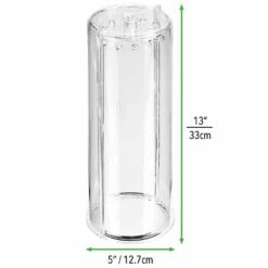 MDesign Spinning Tubular Jewelry Storage Holder, Rotating Organizer -US Storage Furniture Sales 6172777 ALT3