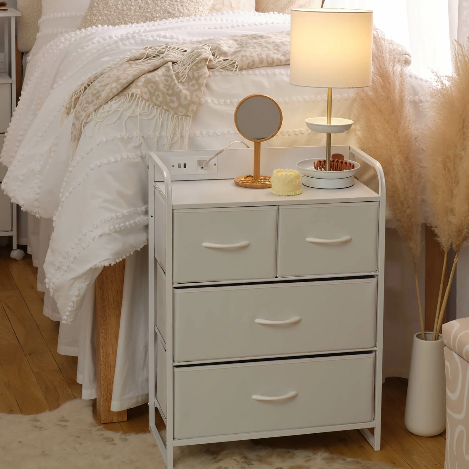 Campbell Charging 4-Drawer Storage Unit 14 Campbell Charging 4-Drawer Storage Unit - Image 12