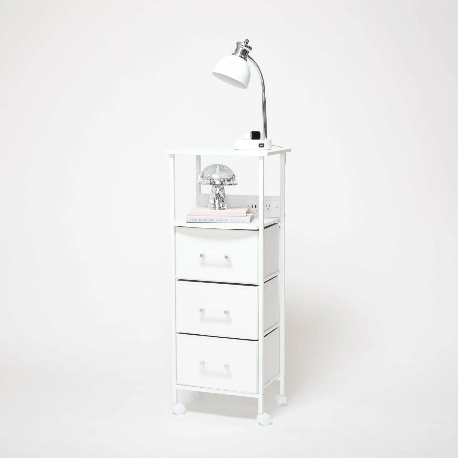 Sutton Charging 3-Drawer Cart On Wheels 18 Sutton Charging 3-Drawer Cart On Wheels - Image 16