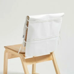 Kayla Over The Chair Pocket Organizer -US Storage Furniture Sales Over the Chair Pocket Organizer Leather White 005 1